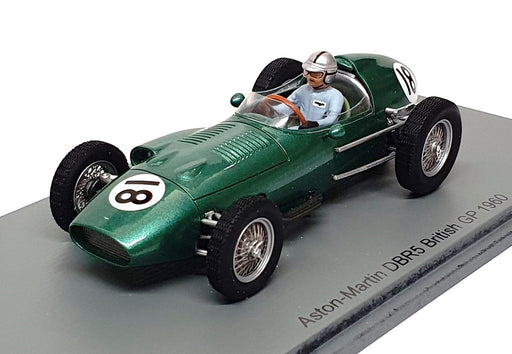 Spark 1/43 Scale S8145 - F1 Aston Martin DBR5 #18 British GP 1960 Roy Salvadori