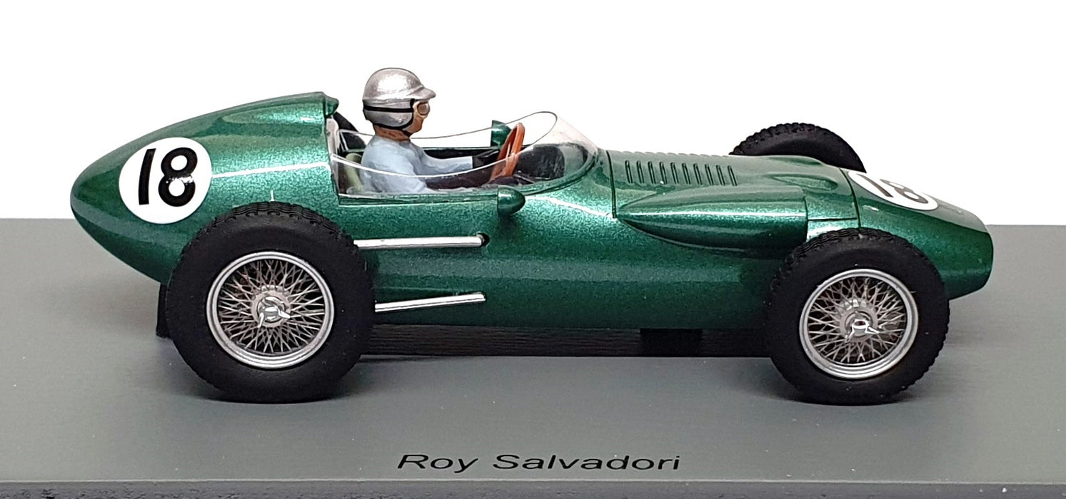 Spark 1/43 Scale S8145 - F1 Aston Martin DBR5 #18 British GP 1960 Roy Salvadori