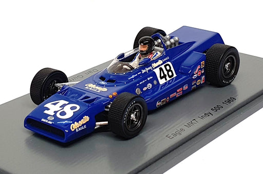 Spark 1/43 Scale S4261 - Eagle Mk7 #48 Indy 500 1969 Dan Gurney