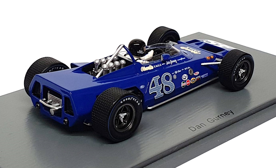 Spark 1/43 Scale S4261 - Eagle Mk7 #48 Indy 500 1969 Dan Gurney