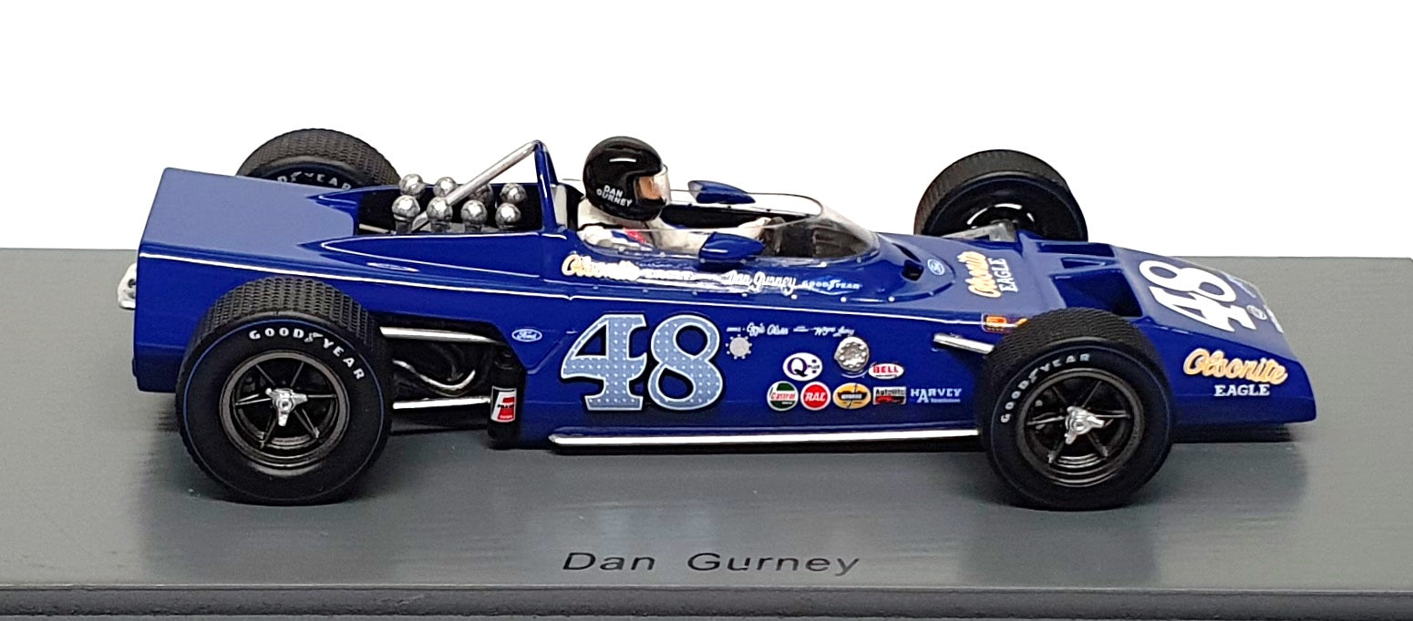 Spark 1/43 Scale S4261 - Eagle Mk7 #48 Indy 500 1969 Dan Gurney