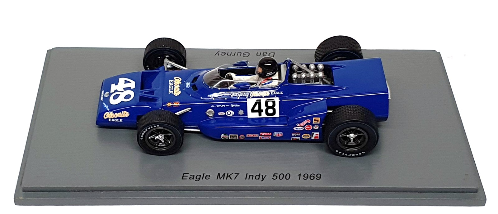 Spark 1/43 Scale S4261 - Eagle Mk7 #48 Indy 500 1969 Dan Gurney