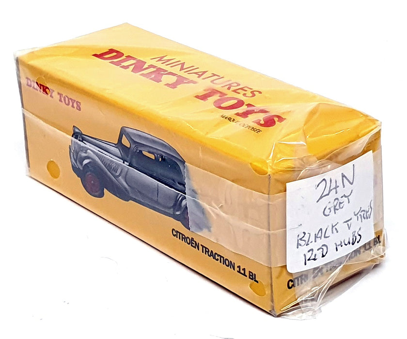 Atlas Dinky Toys 9.5cm Long 24N - Citroen Traction 11 BL - Grey