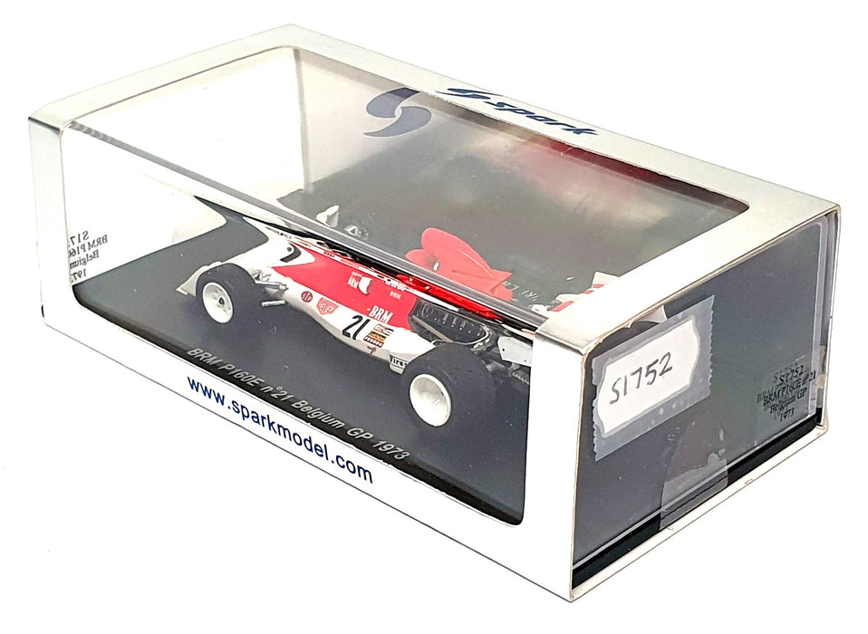 Spark 1/43 Scale S1752 - F1 BRM P160E #21 Belgium GP 1973 - Niki Lauda