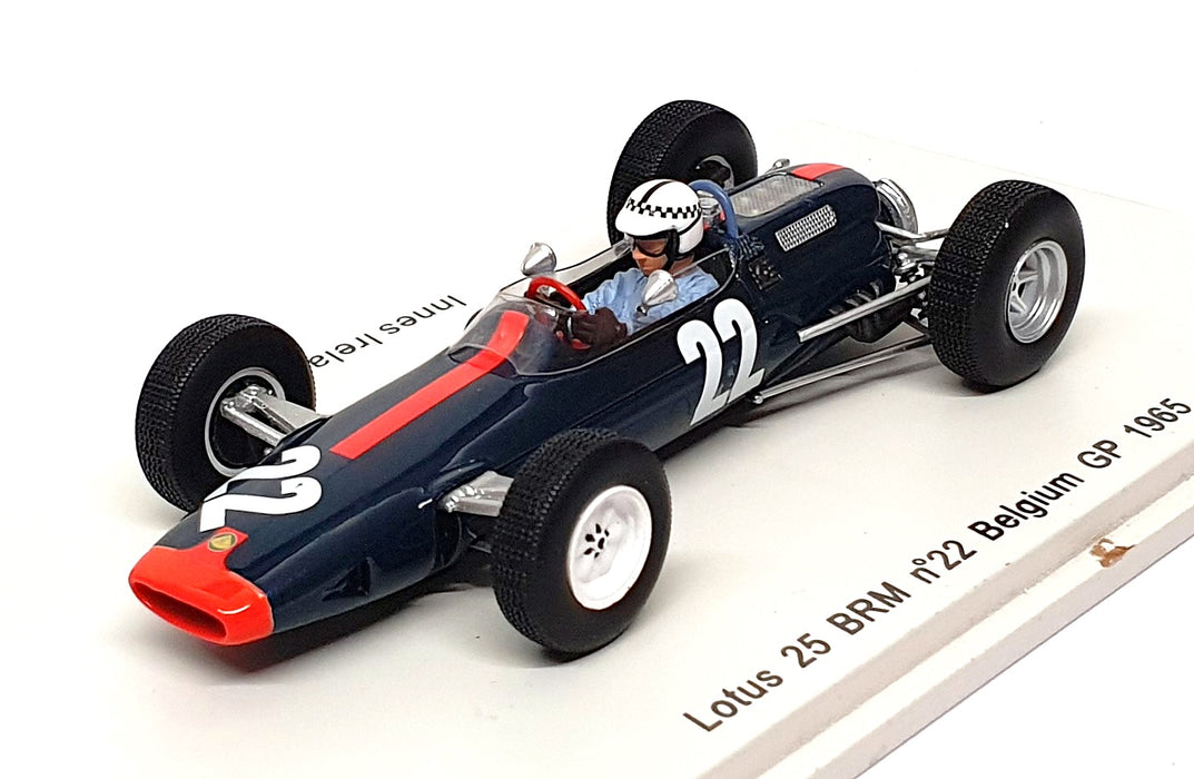 Spark 1/43 Scale S1620 - F1 Lotus 25 BRM #22 Belgium GP 1965 Innes Ireland