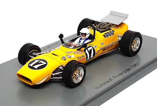 Spark 1/43 Scale S5770 - Vollstedt #17 Riverside 1967 - George Follmer