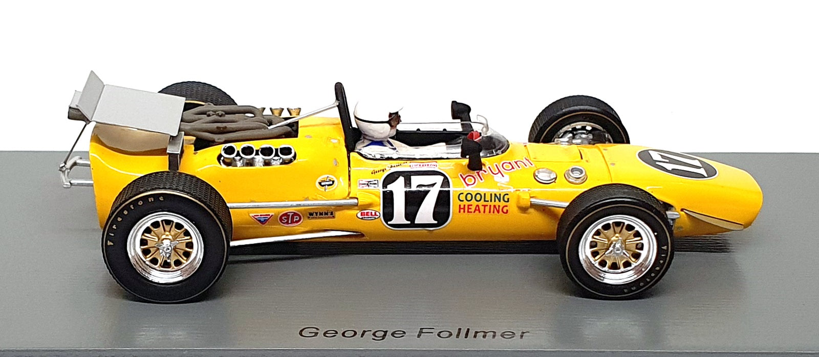 Spark 1/43 Scale S5770 - Vollstedt #17 Riverside 1967 - George Follmer