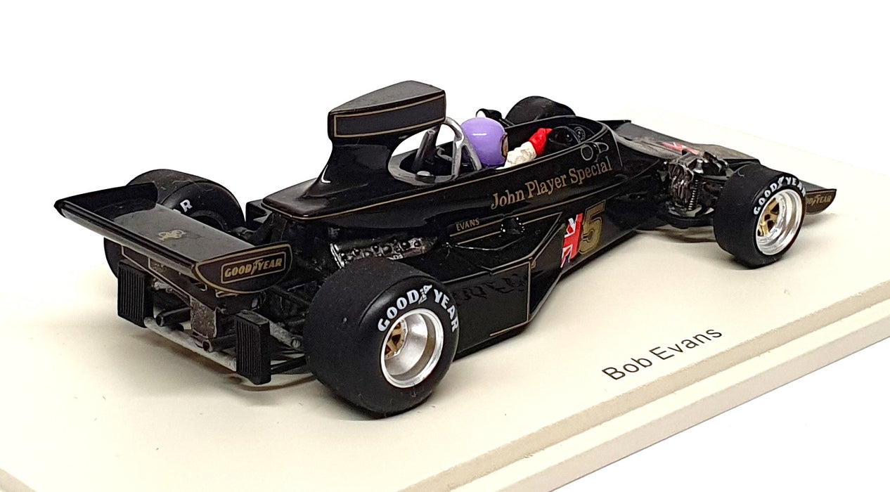 Spark 1/43 Scale S2134 - F1 Lotus 77 #5 South Africa GP 1976 Bob Evans