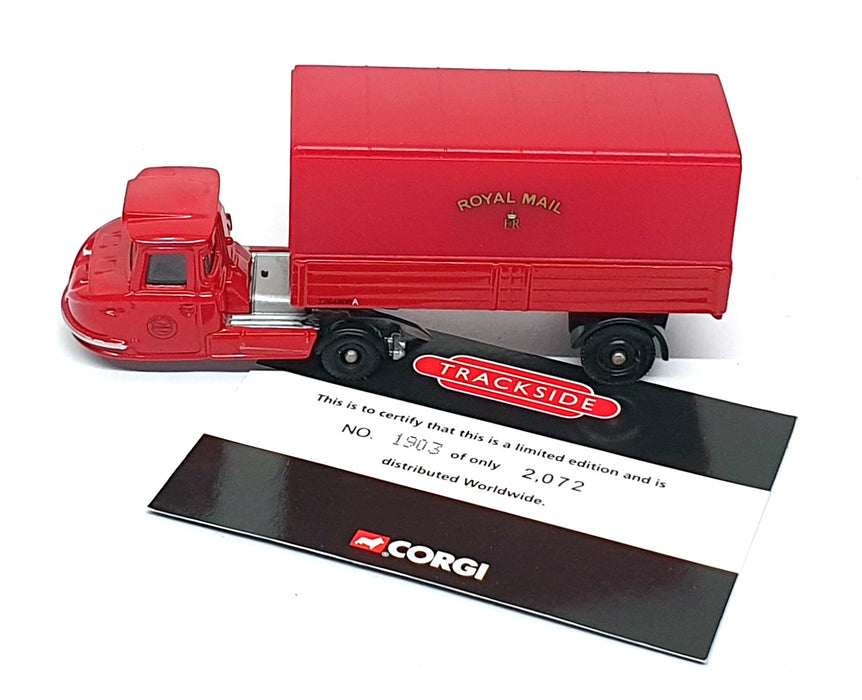 Corgi 1/76 Scale DG206004 - Scammell Townsmen Box Trailer Royal Mail - Red