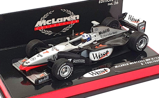 Minichamps 1/43 Scale MC413 - F1 McLaren Mercedes MP4/13 D. Coulthard