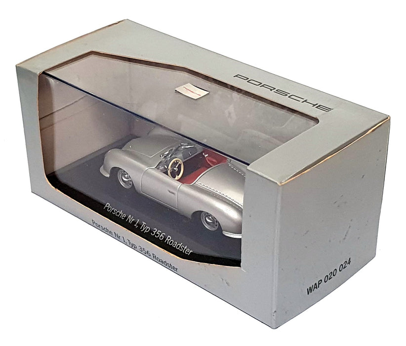 Minichamps 1/43 Scale WAP 020 024 - Porsche Type 356 Roadster - Silver