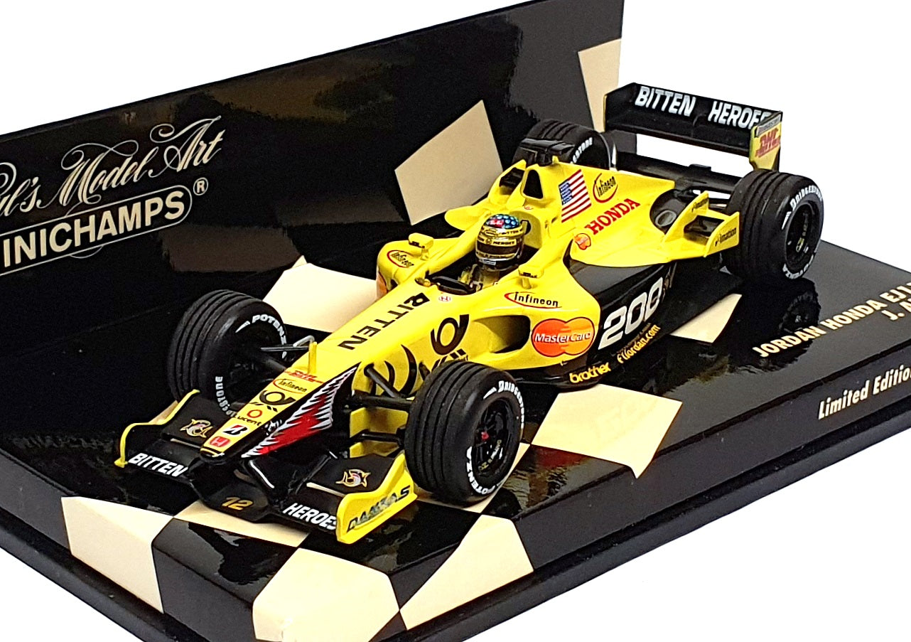 Minichamps 1/43 Scale 400 010112 - F1 Jordan Honda EJ11 J. Alesi 2001