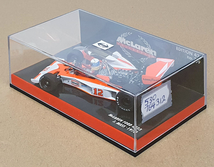 Minichamps 1/43 Scale 530 764312 - F1 McLaren Ford M23 #12 J. Mass 1976