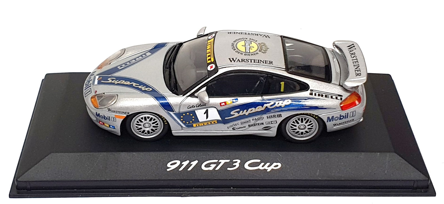 Minichamps 1/43 Scale WAP 020 057 99 - Porsche 911 GT3 Cup #1 Supercup