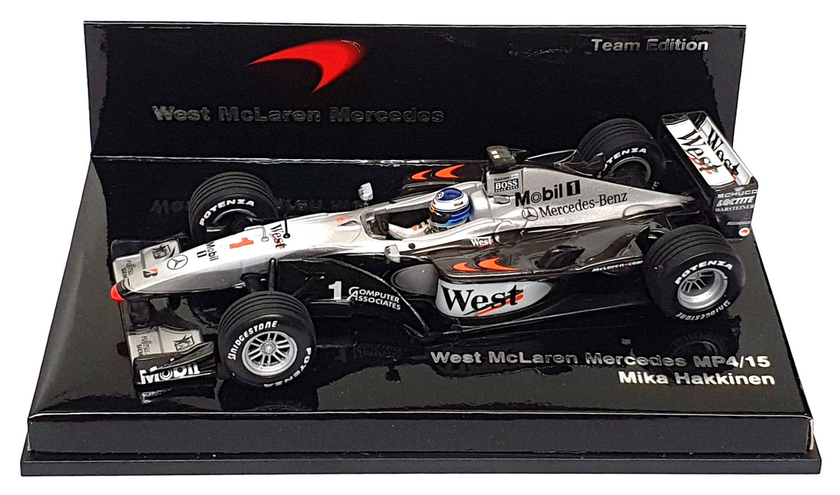 Minichamps 1/43 Scale MW01 - F1 West McLaren Mercedes MP4/15 Hakkinen