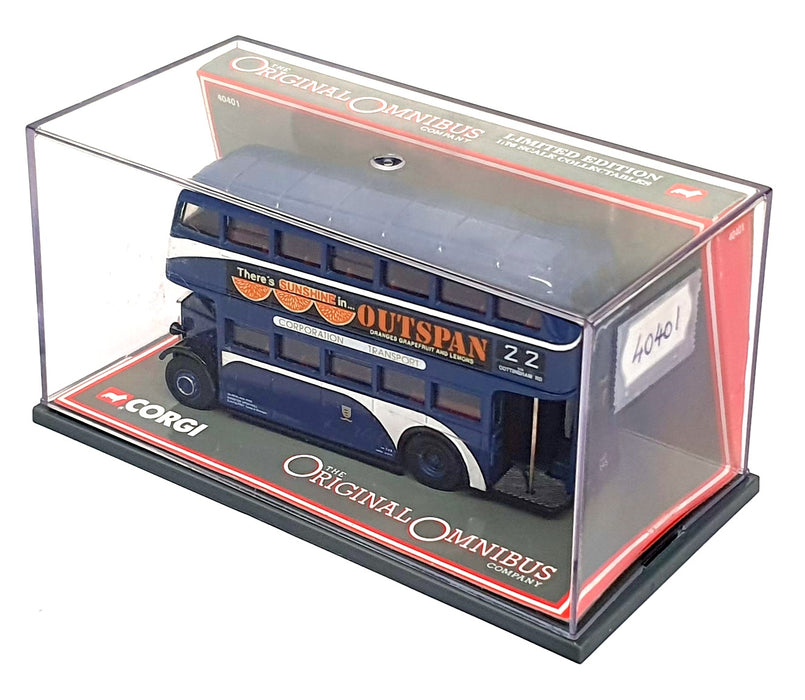 Corgi 1/76 Scale 40401 - AEC Regent II - Kingston-Upon-Hull City Trans. Rt. 22