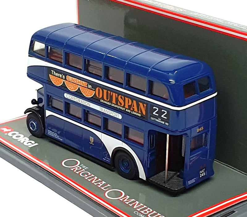 Corgi 1/76 Scale 40401 - AEC Regent II - Kingston-Upon-Hull City Trans. Rt. 22