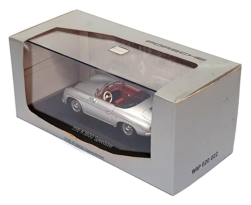 Minichamps 1/43 Scale WAP 020 022 - Porsche 356 A 1600 Speedster - Silver