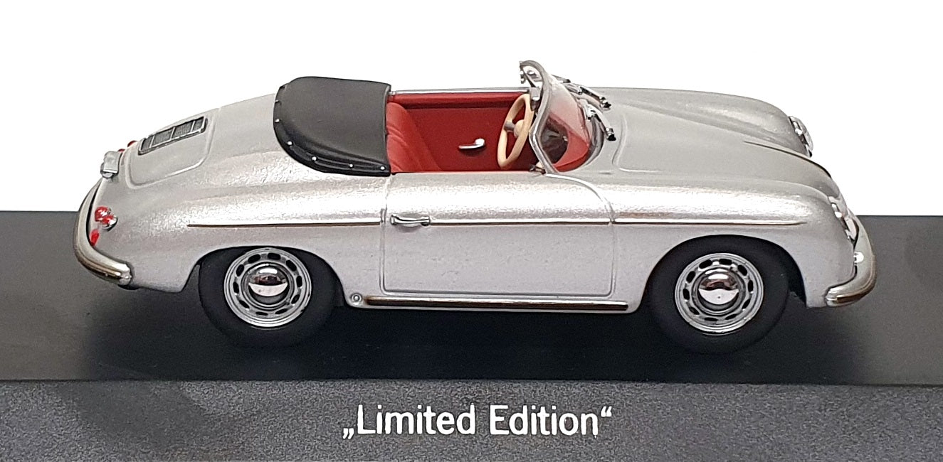 Minichamps 1/43 Scale WAP 020 022 - Porsche 356 A 1600 Speedster - Silver