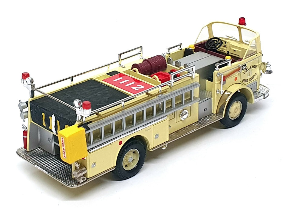 Corgi 1/50 Scale US50808 - Seagrave K Pumper Washington Fire Co. No. 1 - Yellow