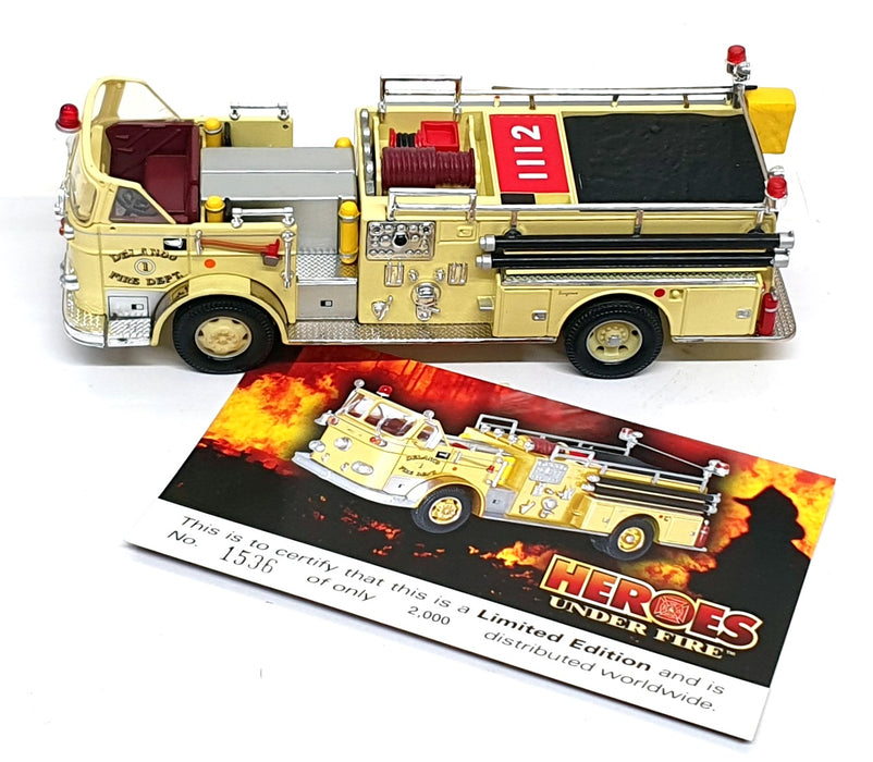 Corgi 1/50 Scale US50808 - Seagrave K Pumper Washington Fire Co. No. 1 - Yellow