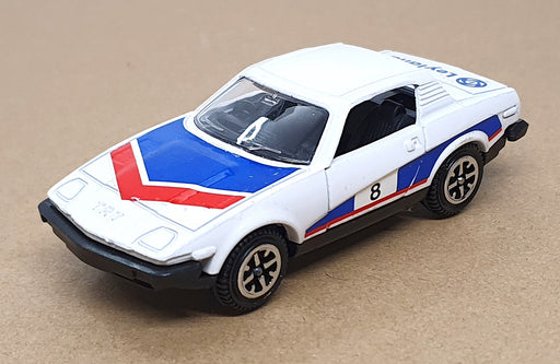 Dinky Toys Original Diecast 207 - Triumph TR7 Rally #8 - White/Blue/Red