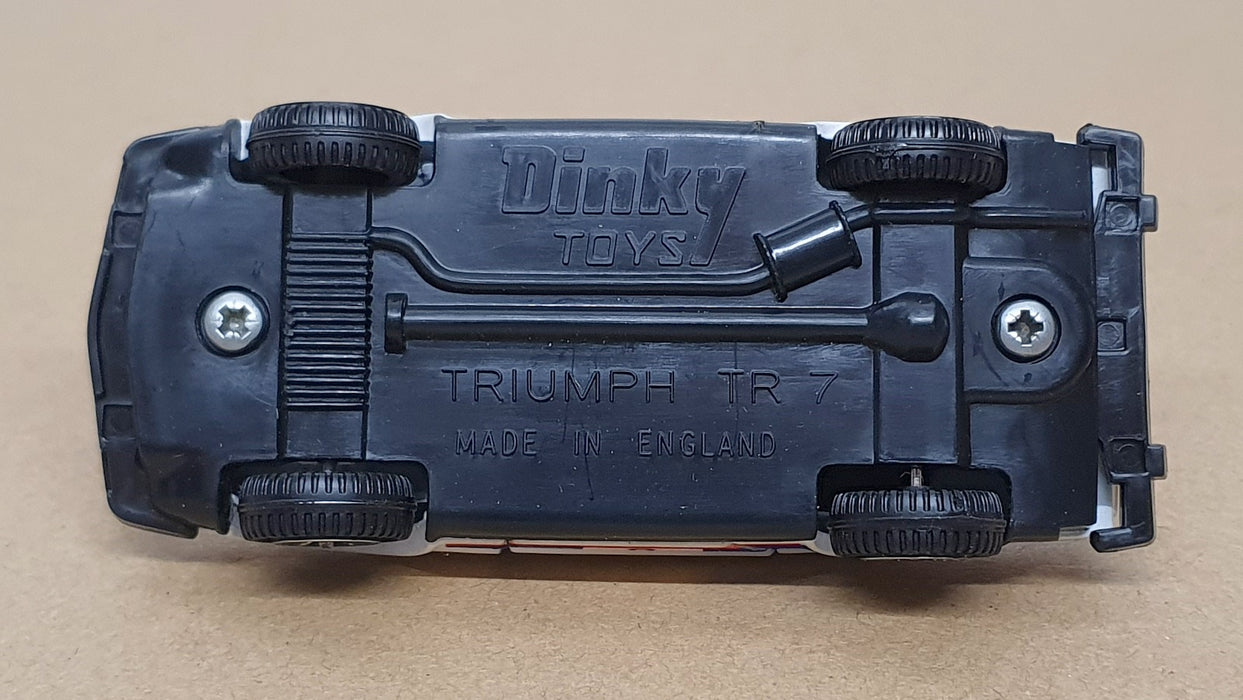 Dinky Toys Original Diecast 207 - Triumph TR7 Rally #8 - White/Blue/Red