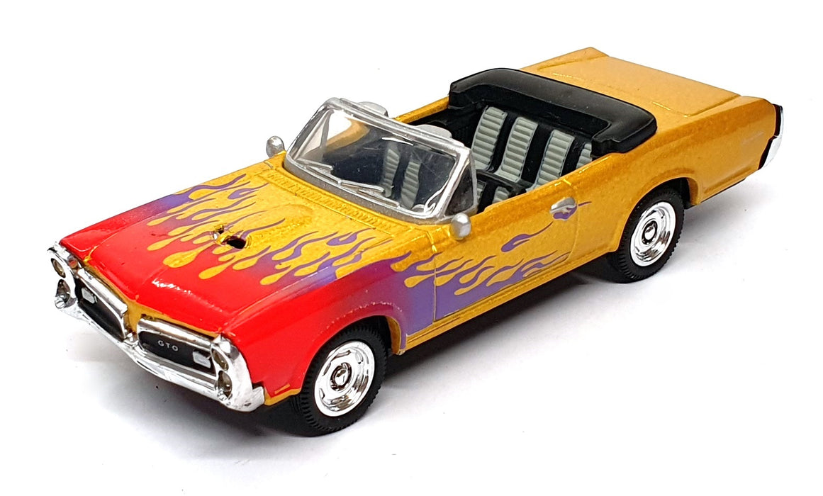 NewRay 1/43 Scale 48803 - 1966 Pontiac GTO - Yellow/Red/Purple Flames