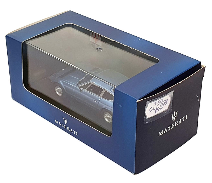 Ixo 1/43 Scale Diecast CLC083 - 1972 Maserati Khamsin - Met. Lt. Blue