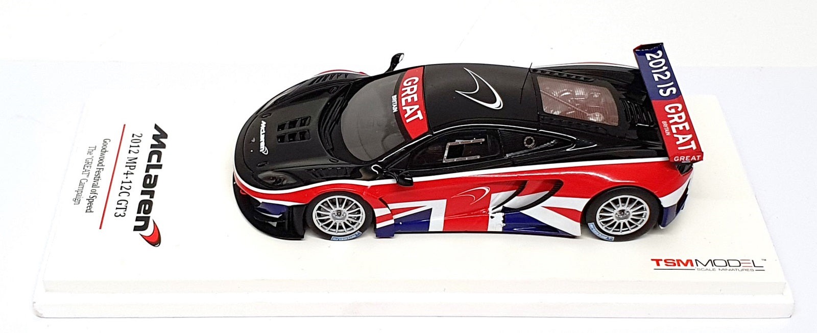 TSM 1/43 Scale TSM134325 - 2012 McLaren MP4-12C GT3 Goodwood The Great Campaign