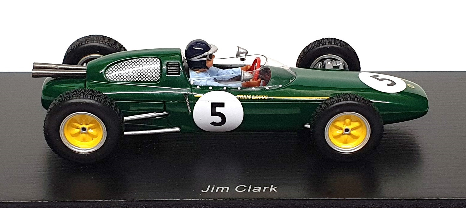 Spark 1/43 Scale S2137 - Lotus 24 Winner #5 BARC 200 Aintree 1962 Jim Clark