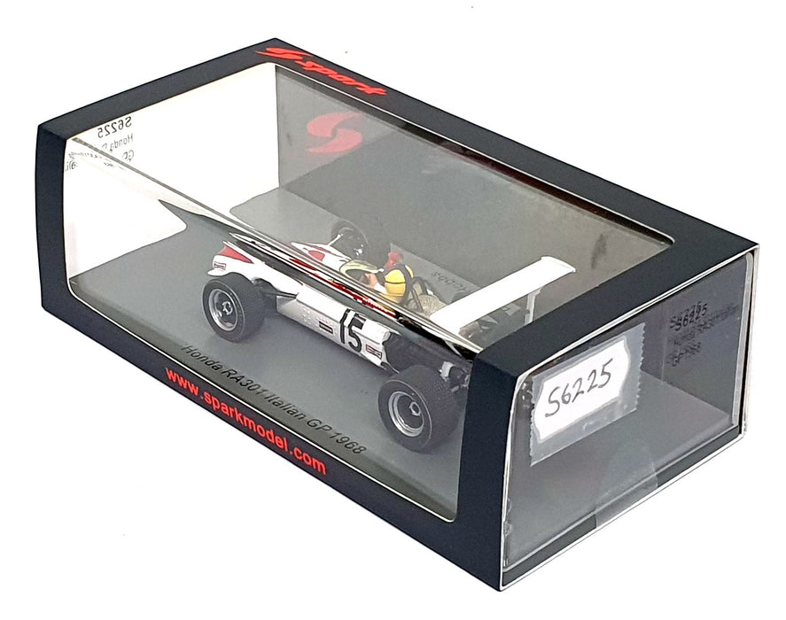 Spark 1/43 Scale S6225 - F1 Honda RA301 #15 Italy GP 1968 David Hobbs