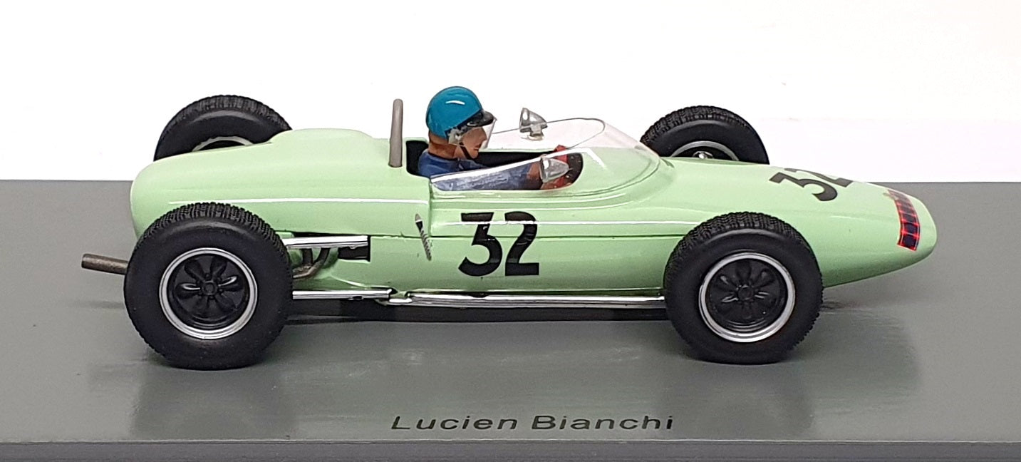 Spark 1/43 Scale S7446 - F1 Lotus 18-21 #32 British GP 1961 Lucien Bianchi