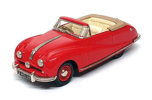 Lansdowne Models 1/43 Scale LDM44 - 1948 Austin A90 Atlantic Conv. - Ensign Red