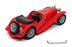 Lansdowne Models 1/43 Scale LDM63A 1938 AC 16/80 Sports Roadster Top Down - Red