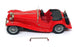 Lansdowne Models 1/43 Scale LDM63A 1938 AC 16/80 Sports Roadster Top Down - Red