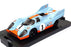Brumm 1/43 Scale R221B - Porsche 917K Gulf #1 2nd 1000Km Monza 1971