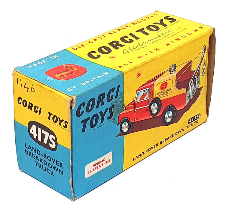Corgi Toys 417S - Land Rover Breakdown Truck - Red/Yellow