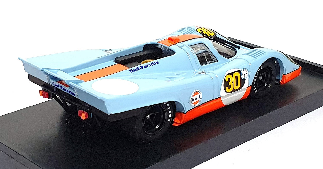 Brumm 1/43 Scale R568 - Porsche 917K Gulf #30 1st 1000Km Buenos Aires 1971