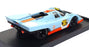 Brumm 1/43 Scale R568 - Porsche 917K Gulf #30 1st 1000Km Buenos Aires 1971