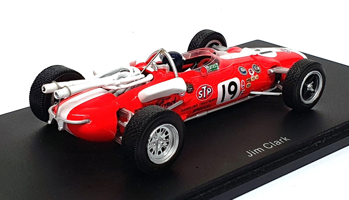 Spark 1/43 Scale S2390 - Lotus 38 #19 2nd Indy 500 1966 Jim Clark