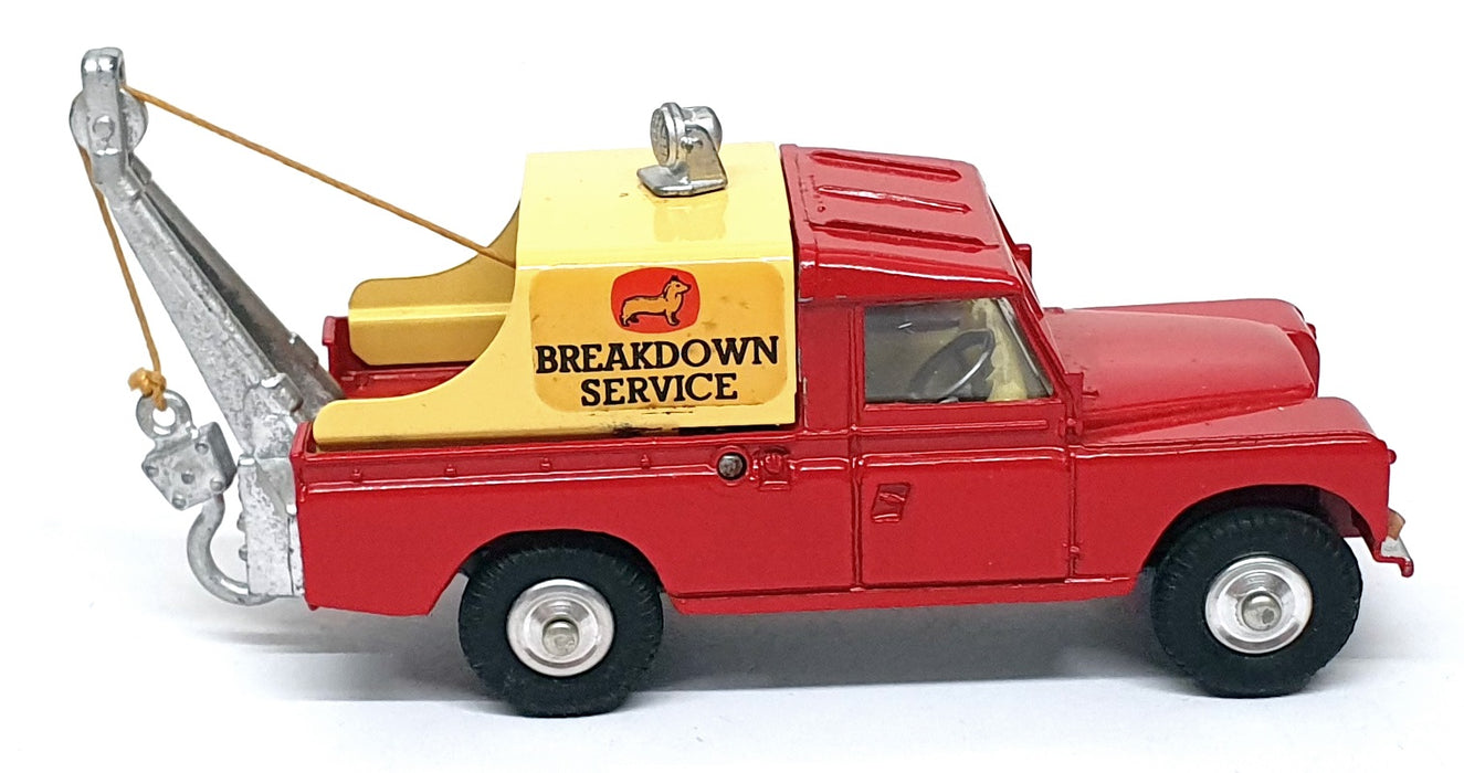 Corgi Toys 417S - Land Rover Breakdown Truck - Red/Yellow