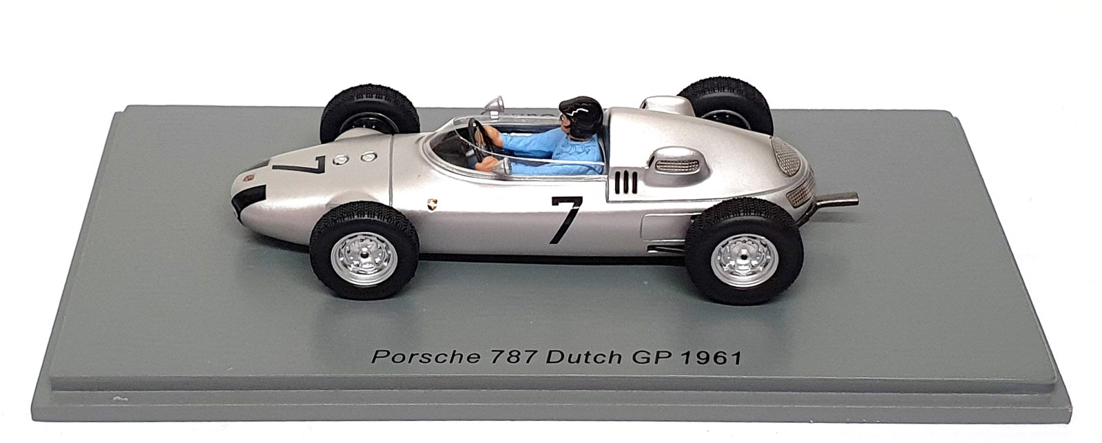 Spark 1/43 Scale S1947 - F1 Porsche 787 #7 Dutch GP 1961 Dan Gurney