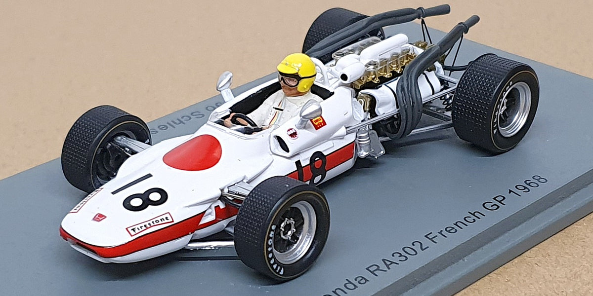 Spark 1/43 Scale S6227 - F1 Honda RA302 #18 French GP 1968 Jo