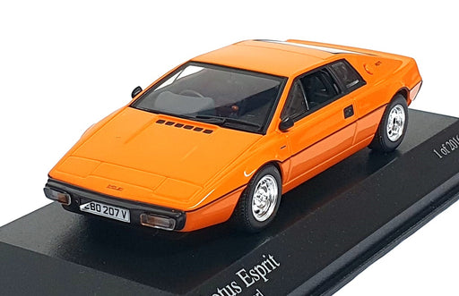 Minichamps 1/43 Scale 400 135221 - 1978 Lotus Esprit - Orange Pearl