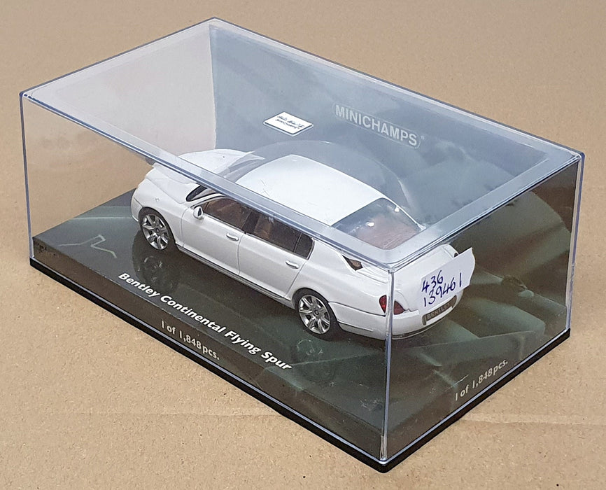 Minichamps 1/43 Scale 436 139461 - 2005 Bentley Continental Flying Spur - White