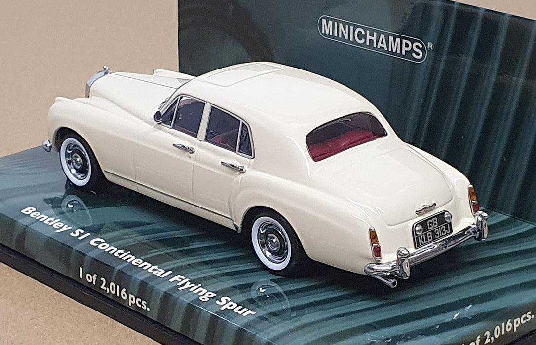 Minichamps 1/43 Scale 436 139551 '56 Bentley SI Continental Flying Spur - Cream