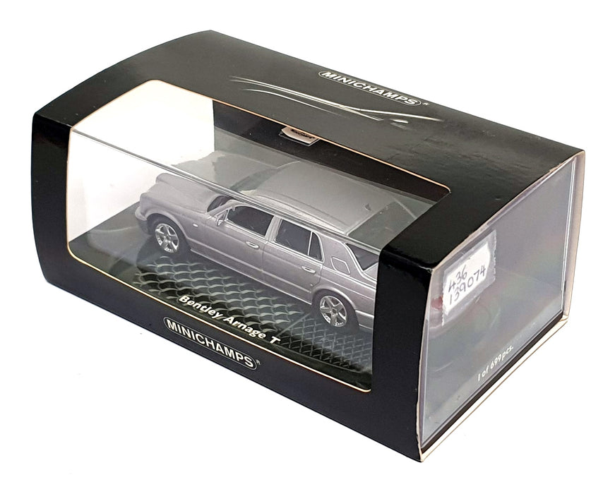 Minichamps 1/43 Scale 436 139074 - 2003 Bentley Arnage T - Silver