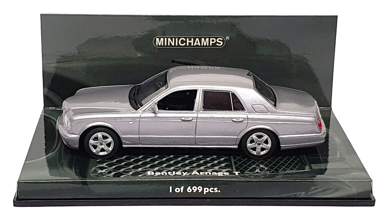 Minichamps 1/43 Scale 436 139074 - 2003 Bentley Arnage T - Silver