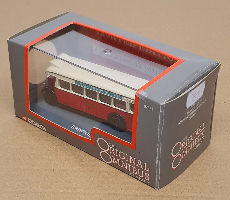 Corgi 1/76 Scale 97867 - Bristol L5G Bus North Western Road Car Rt. 27